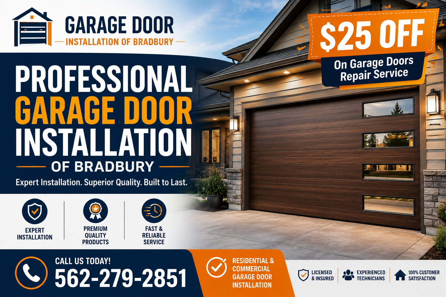 Garage Door of Bradbury